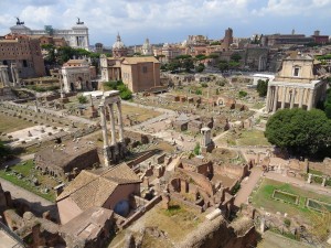Blick ins alte Rom